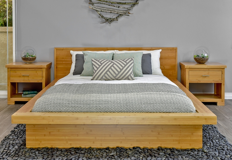 Nara Bamboo Platform Bed Slats